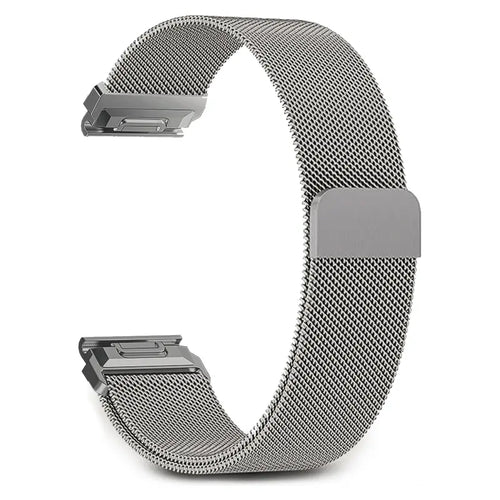 Garmin Fenix 3 Premium Milanese Strap (Titanium)