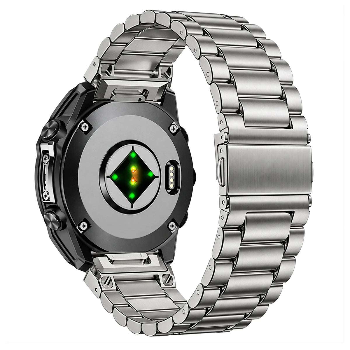 Garmin Approach S72 - 47mm Premium Steel Strap (Titanium)