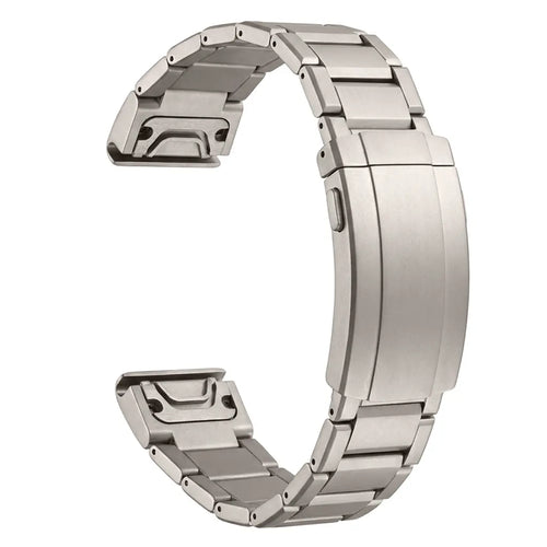 Garmin Descent MK3i - 51mm Adjustable Titanium Strap (Titanium)
