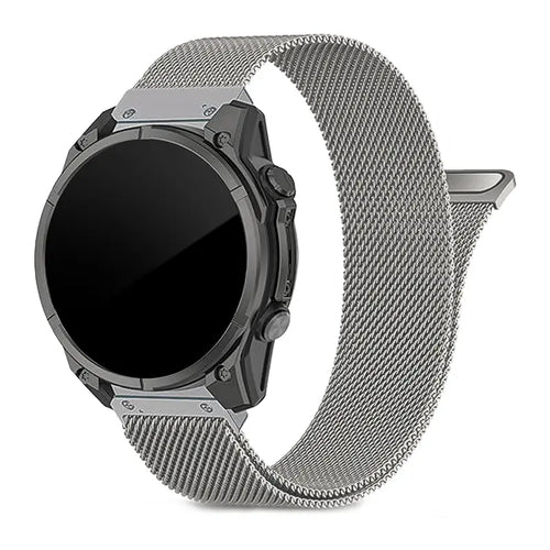 Garmin Fenix 3 Premium Milanese Strap (Titanium)