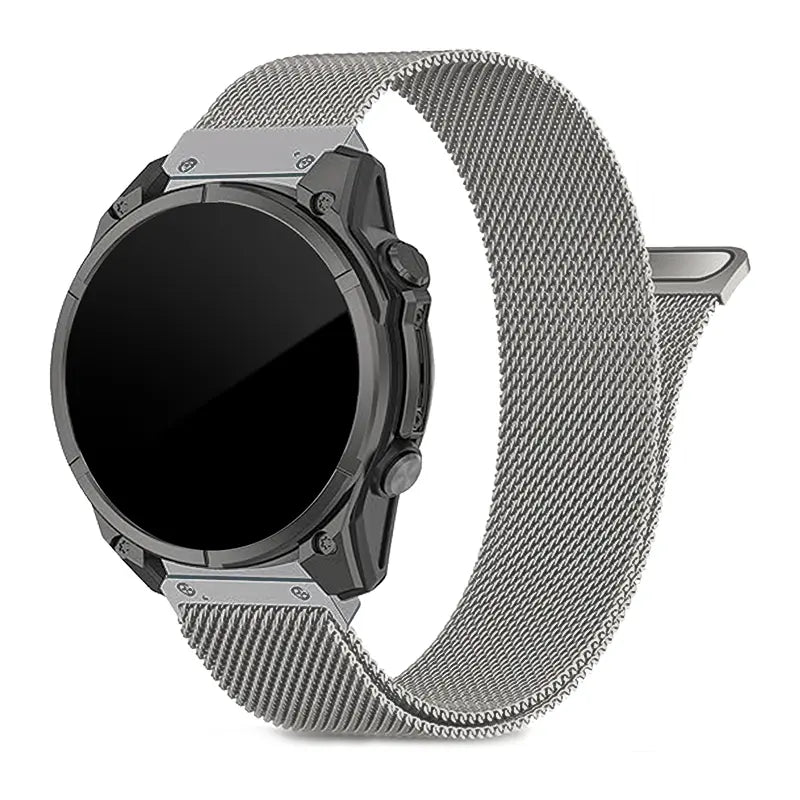 Garmin Fenix 3 Premium Milanese Strap (Titanium)