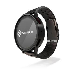 Correa titanio granulado Amazfit Balance (negro)