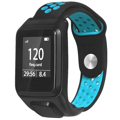 tomtom-sport-bandje-zwart-blauw