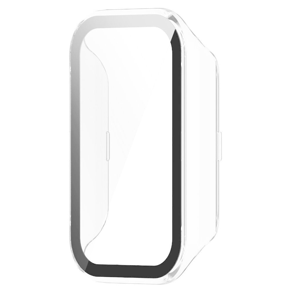 Funda dura con vidrio Xiaomi Smart Band 8 Active (transparente)