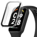 Funda dura con vidrio Xiaomi Smart Band 8 Active (transparente)