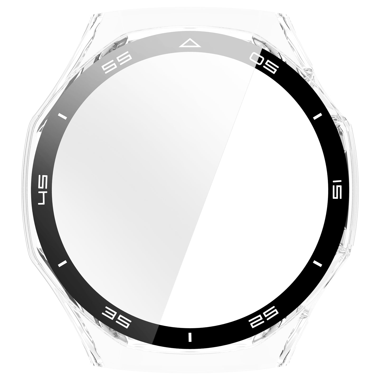 Funda dura con vidrio Huawei Watch GT 6 Pro (transparente)