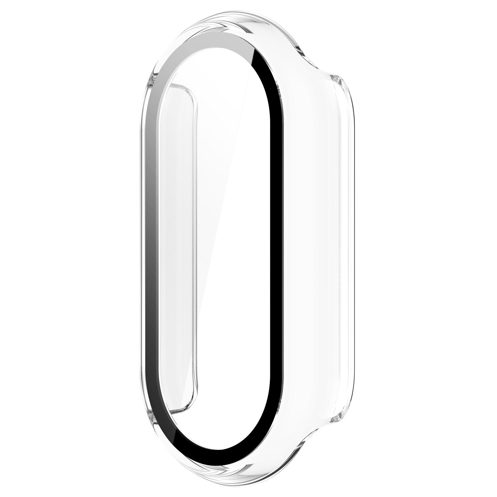 Funda resistente con vidrio Xiaomi Smart Band 10 (transparente)