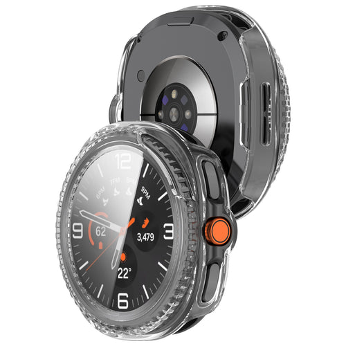Funda con vidrio Samsung Galaxy Watch 8 Classic (transparente)