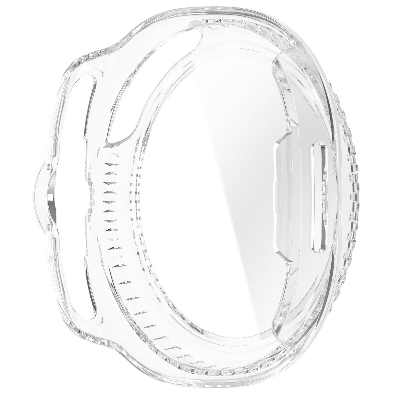 Samsung Galaxy Watch 8 Classic Hard Case with Glass (Transparent)