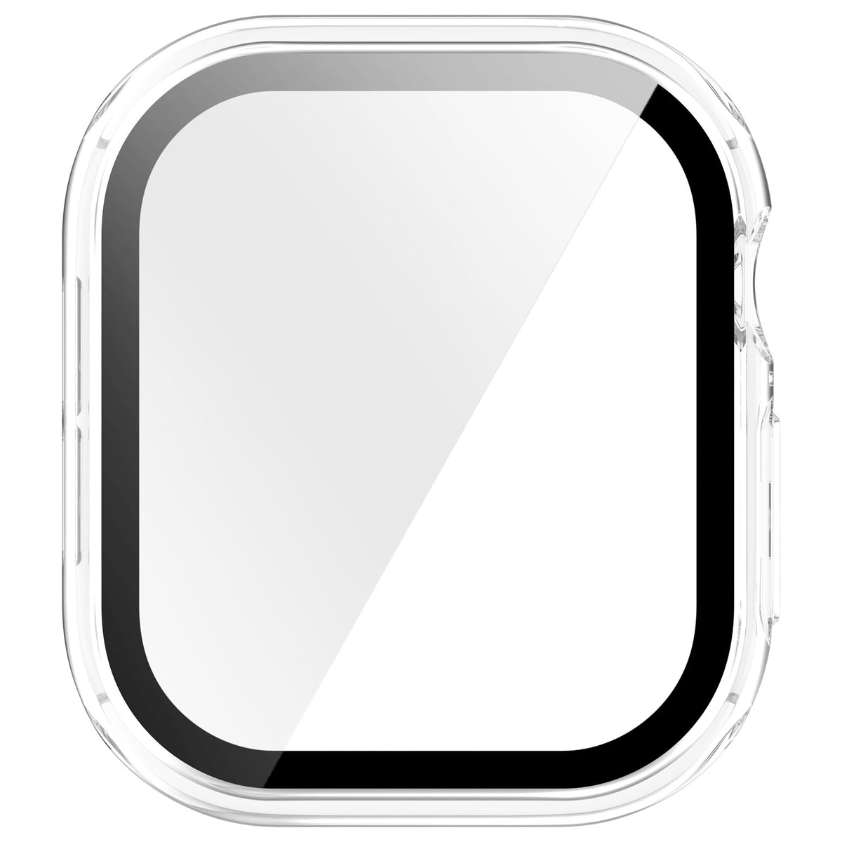 Funda rígida con cristal Apple Watch 12 - 42mm (transparente)