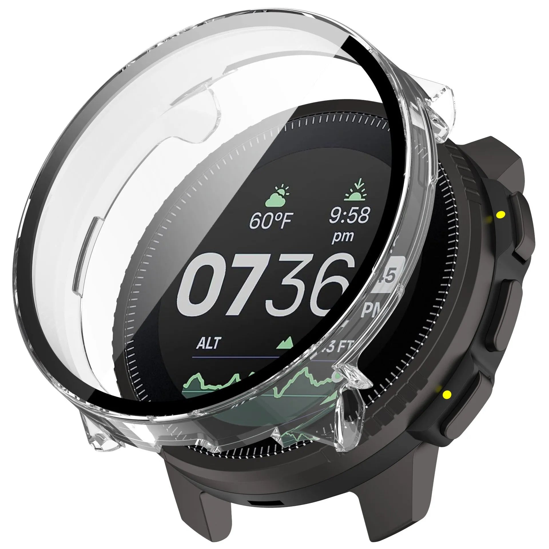 Suunto Vertical Hard Case with Glass (Transparent)