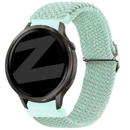 Bandz Correa trenzada ajustable Garmin Vivoactive 4s (turquesa)