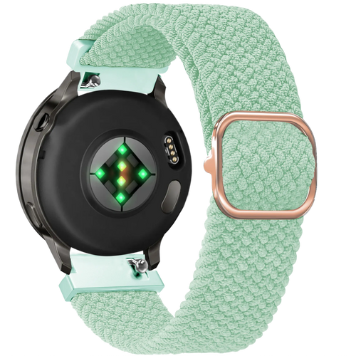 Bandz Correa trenzada ajustable Garmin Forerunner 265s (turquesa)