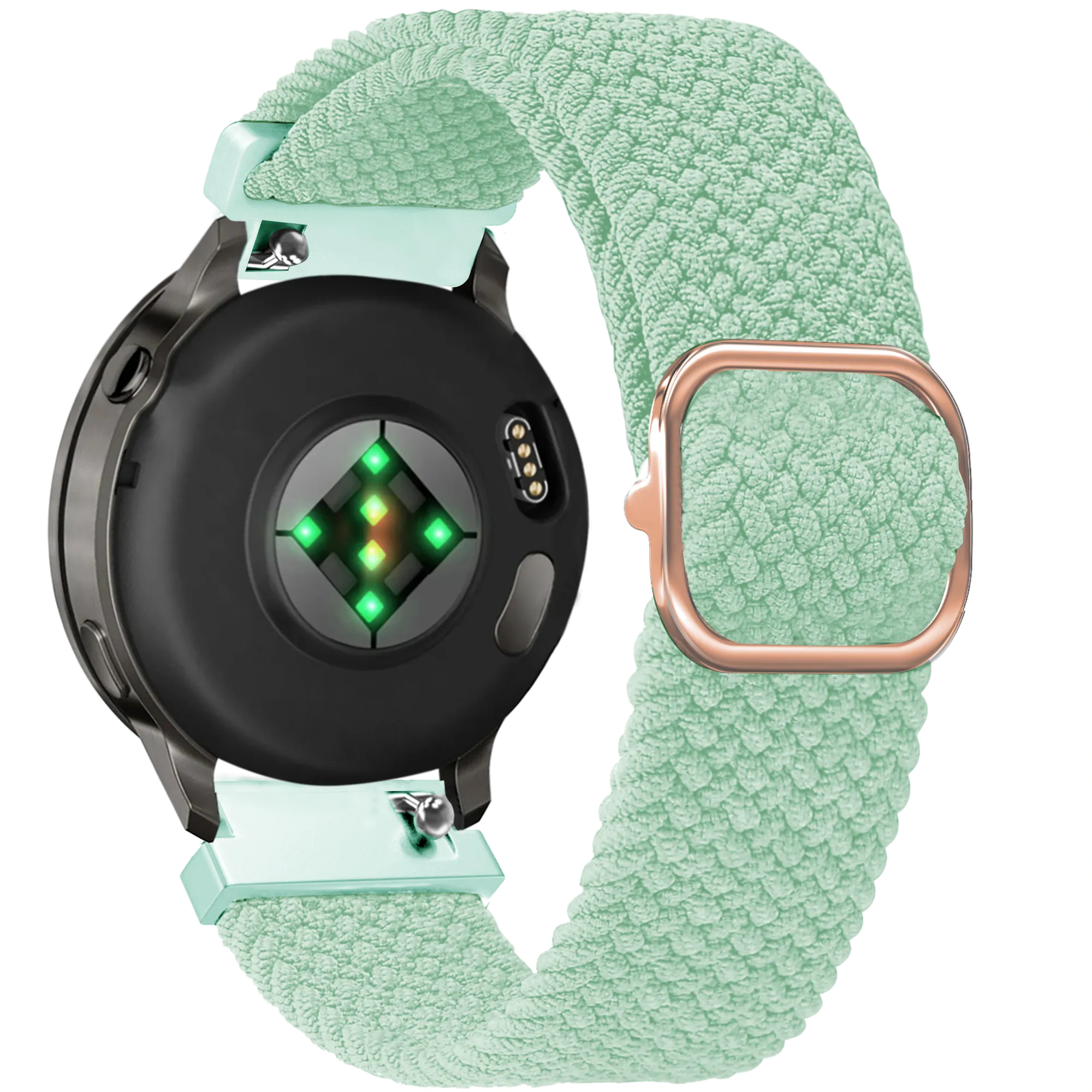 Bandz Garmin Venu 4 - 41mm Adjustable Braided Strap (Turquoise)