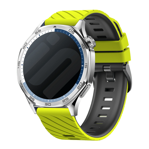 Correa twill deportiva ICE Smart TKS Rectangular 1.41 (amarillo intenso/negro)