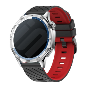 Correa deportiva de sarga Redmi Watch 5 Lite (negro/rojo)