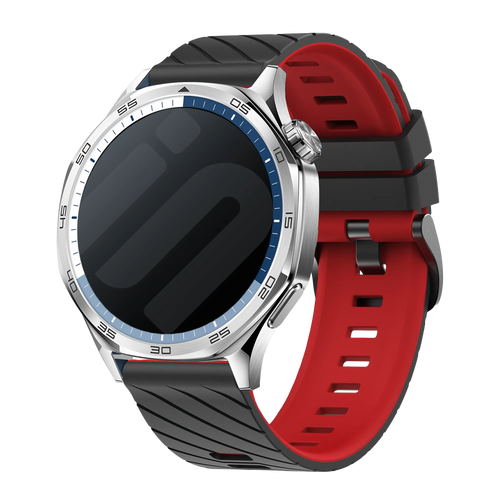 Correa deportiva de sarga Redmi Watch 5 Lite (negro/rojo)