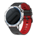 Correa deportiva de sarga Redmi Watch 5 Lite (negro/rojo)