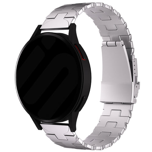 Correa titanio mariposa Huawei Watch GT 4 - 46mm (plateado)
