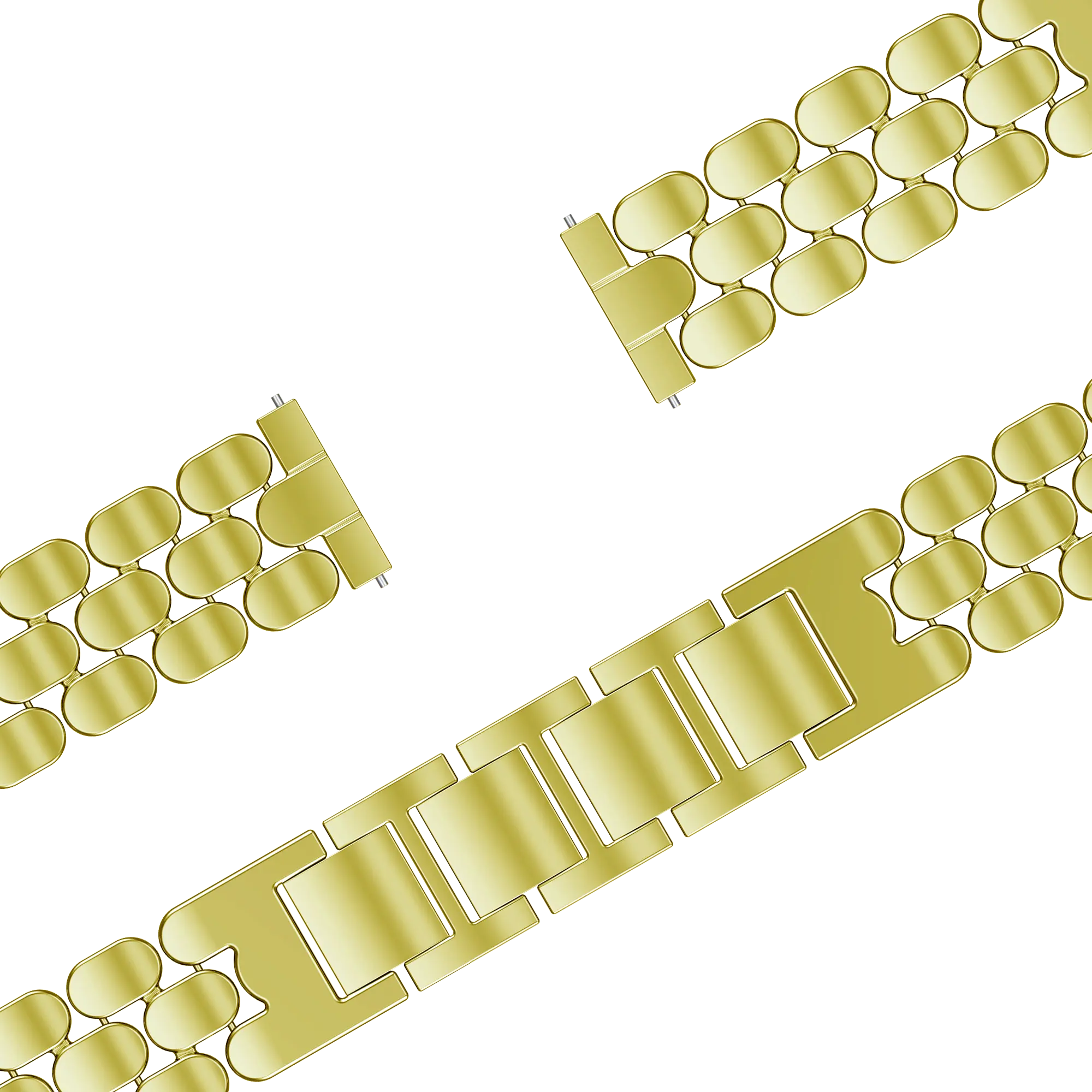 Bandz Correa acero 'Oval' Fossil Gen 5e - 42mm (dorado)