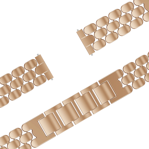 Bandz Correa acero 'Oval' Fossil Gen 5e - 42mm (oro rosado)