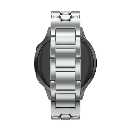 Bandz Correa acero 'Oval' Garmin Vivomove 3s (plata)