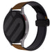 Polar Vantage M D-Buckle Leather Strap (Dark Brown)