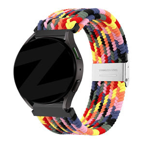 Bandz Correa nylon tejida Pebble Round 2 - 20mm (colorido)