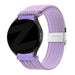 Bandz Correa nylon trenzado Samsung Galaxy Watch FE (púrpora claro)