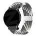 Bandz Correa nylon tejida Levowatch Tiny (negro mandala)