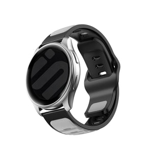 Withings Steel HR Sport Outdoor Duo Silicone Strap (Grey/Black)