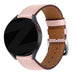 Bandz Correa cuero 'De lujo' Samsung Galaxy Watch 4 - 44mm (rosa)