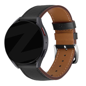 Bandz Correa cuero 'De lujo' OnePlus Watch 3 (negro)