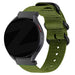 Bandz Correa nylon con hebilla Garmin Forerunner 645 (verde)