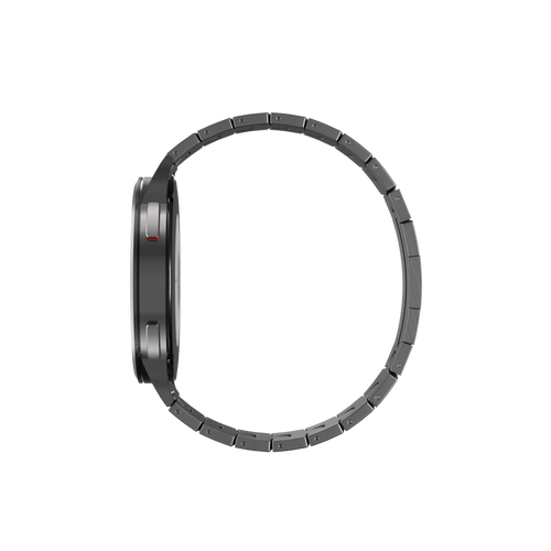 Gard Pro Health Smartwatch 3 - 48mm Titanium Grain Strap (Flat Clasp) (Graphite)