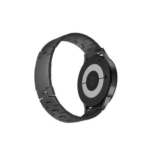 CMF Watch Pro 2 Titanium Grain Strap (Flat Buckle) (Black)