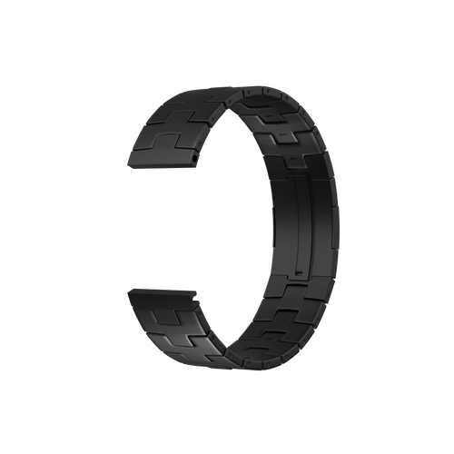 CMF Watch Pro 2 Titanium Grain Strap (Flat Buckle) (Black)