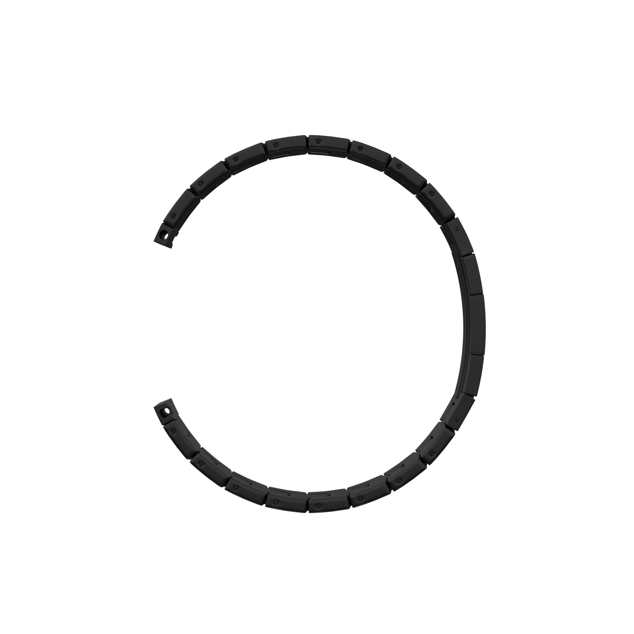 Correa titanio con hebilla plana Huawei Watch GT 6 46mm (grafito)