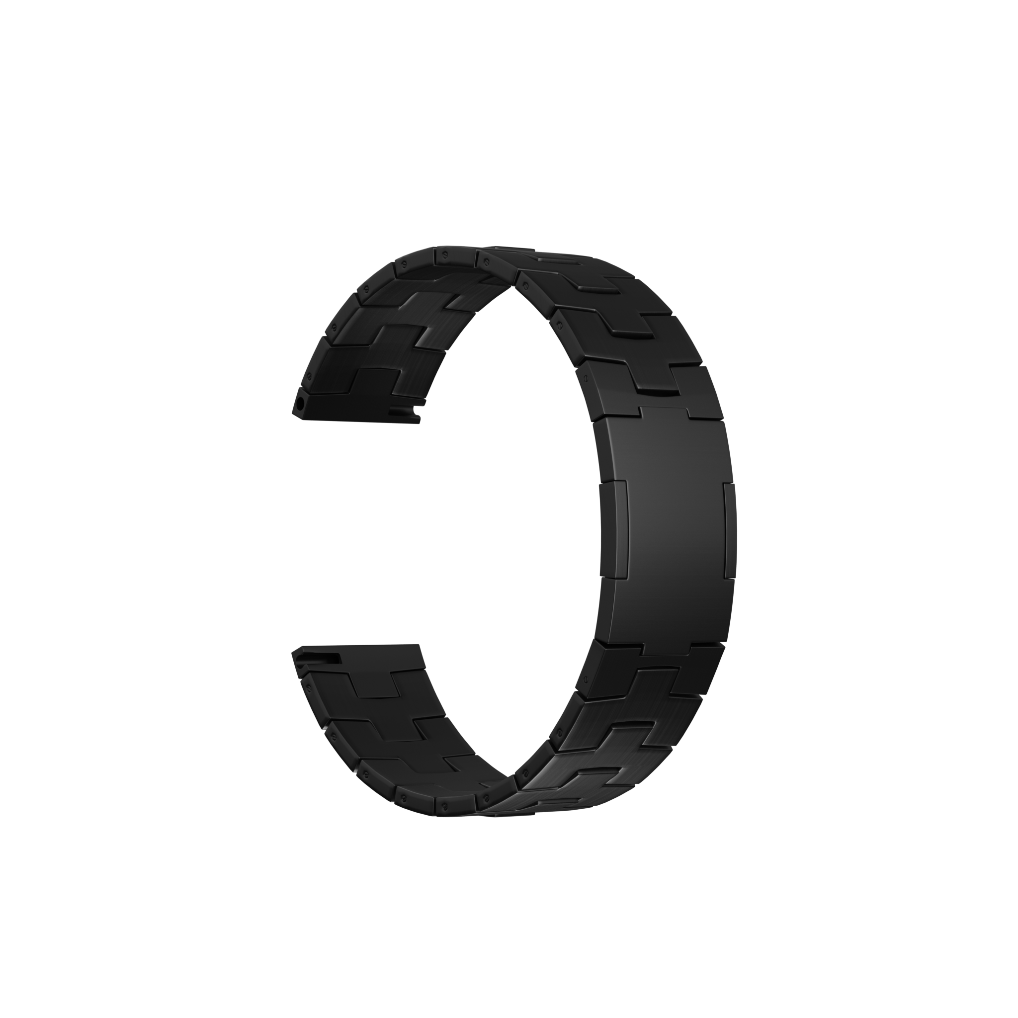 Correa titanio con hebilla plana Huawei Watch GT 6 46mm (grafito)