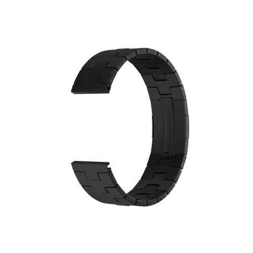 Huawei Watch GT 6 Pro - 46mm Titanium Grain Strap (Flat Buckle) (Black)