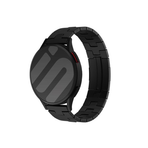 Correa titanio granulado Huawei Watch GT 5 - 46mm - cierre plano (negro)