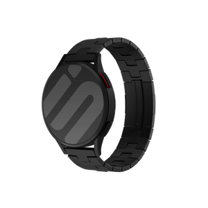 Correa titanio granulado Suunto Vertical 2 (hebilla plana) (negro)