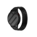 Fossil Gen 5e - 44 mm Titanio Correa de grano (broche plano) (negro)