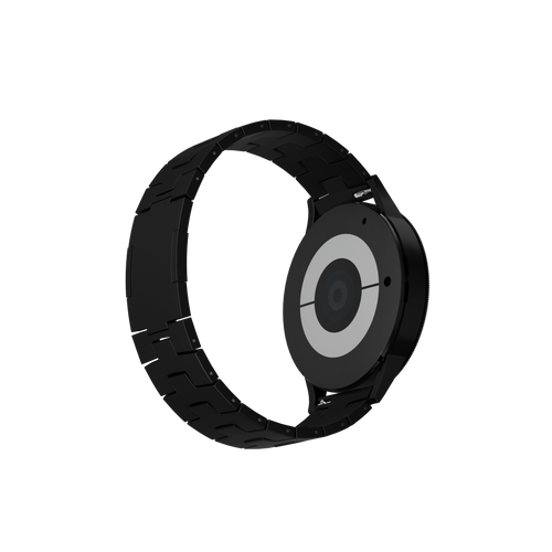 Correa titanio granulado Huawei Watch GT 5 - 46mm - cierre plano (negro)