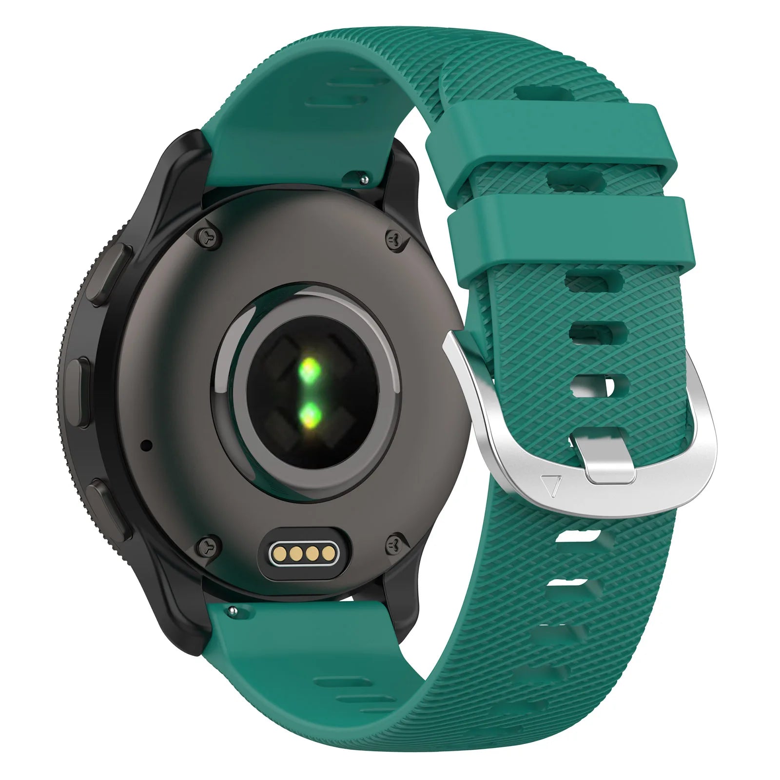 Correa silicona Garmin Vivomove 3 (verde pino)