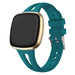 Fitbit Versa 3 Luxury Silicone Strap (Greenblue)