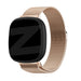 Bandz Fitbit Sense Milanese Loop Strap (Rose Gold)