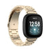 Correa de acero Fitbit Versa 3 (oro de champán)
