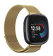 Correa milanesa Fitbit Versa 4 (oro)