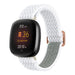 Correa nylon tejido Fitbit Versa 4 (blanco)